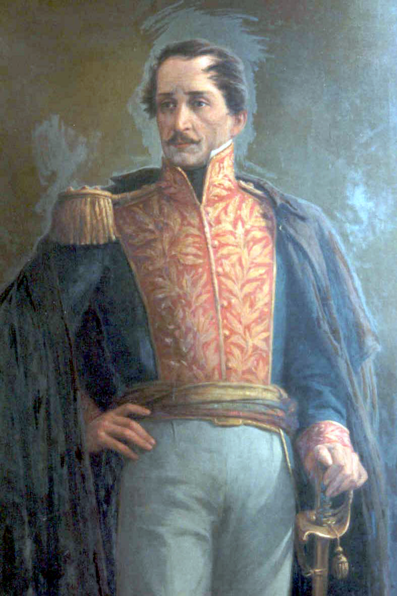 Francisco de Paula Santander — Rome