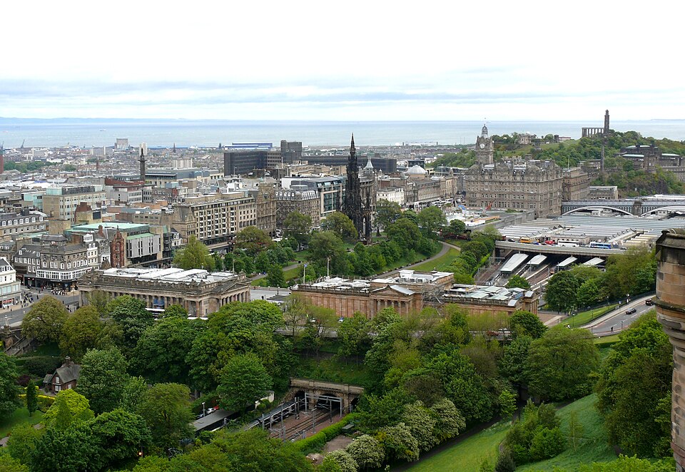 Old and New Towns of Edinburgh