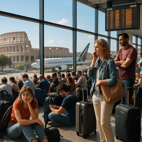 Italian air traffic control failure disrupts flights across Europe — Афіни